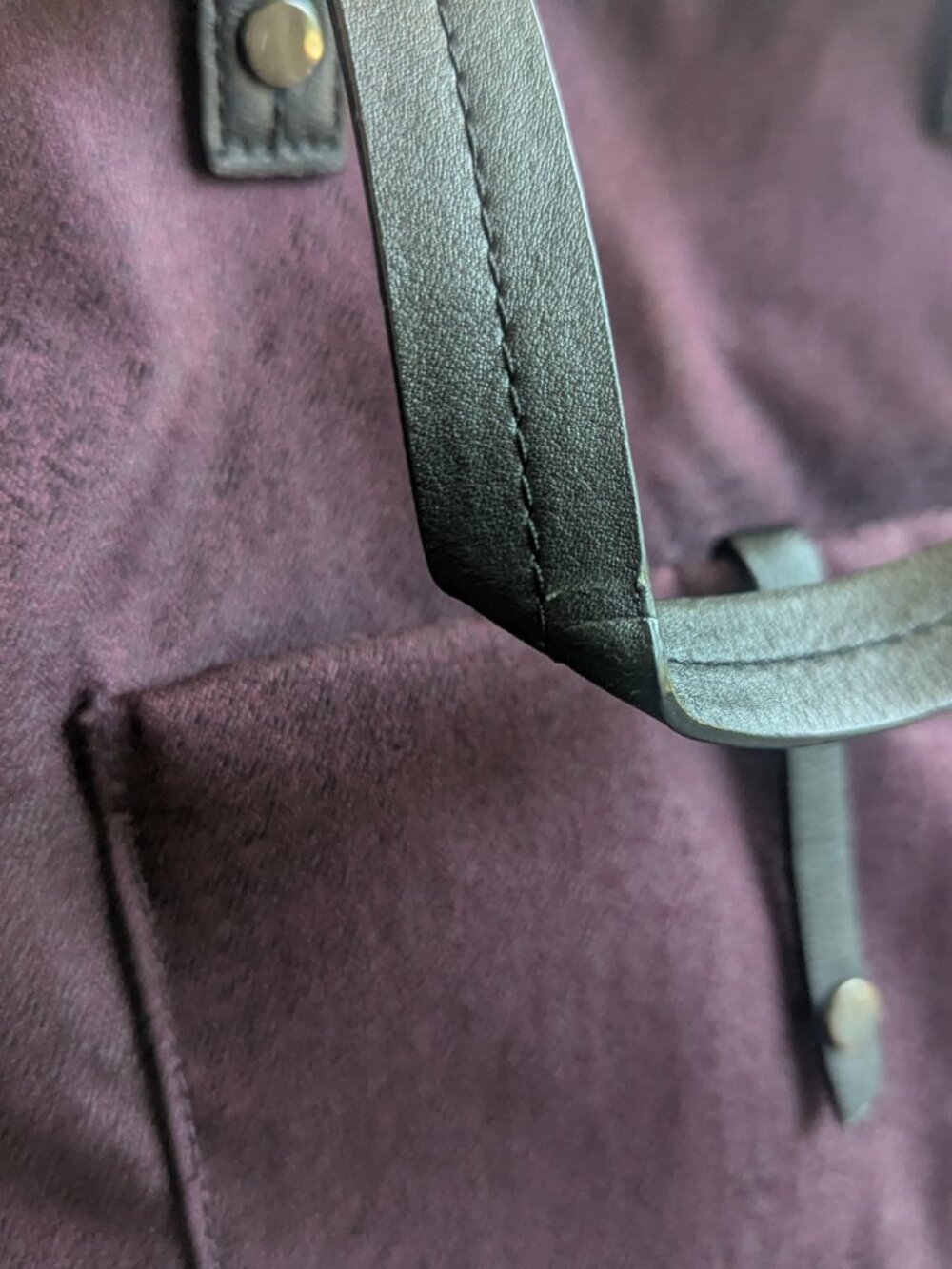 Sherpani Sojourn Travel Anti Slash Convertible Tote Backpack Purple Black - Picture 5 of 16
